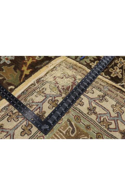 6 x 9 Vintage American Hooked Rug 78115