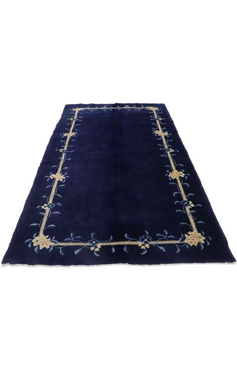 4 x 7 Vintage Chinese Peking Rug 78123