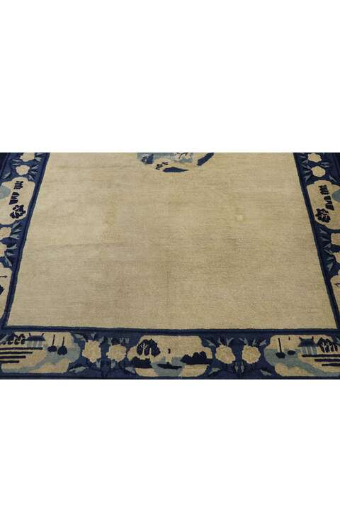 5 x 8 Vintage Chinese Peking Pictorial Rug 78124