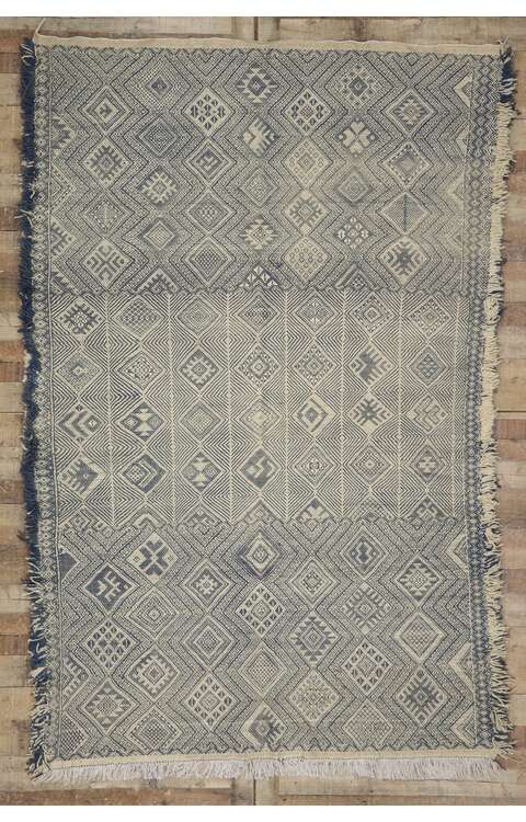 6 x 10 Vintage Moroccan Kilim Rug 21661