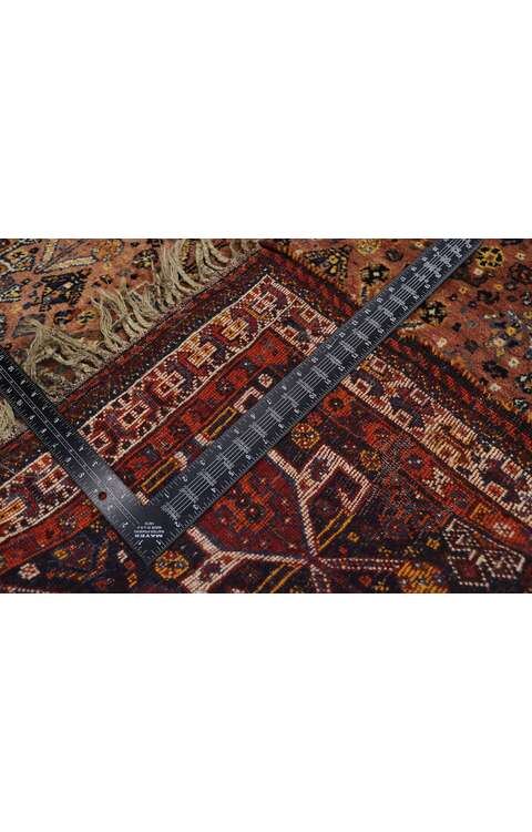 5 x 7 Antique Persian Shiraz Rug 21686