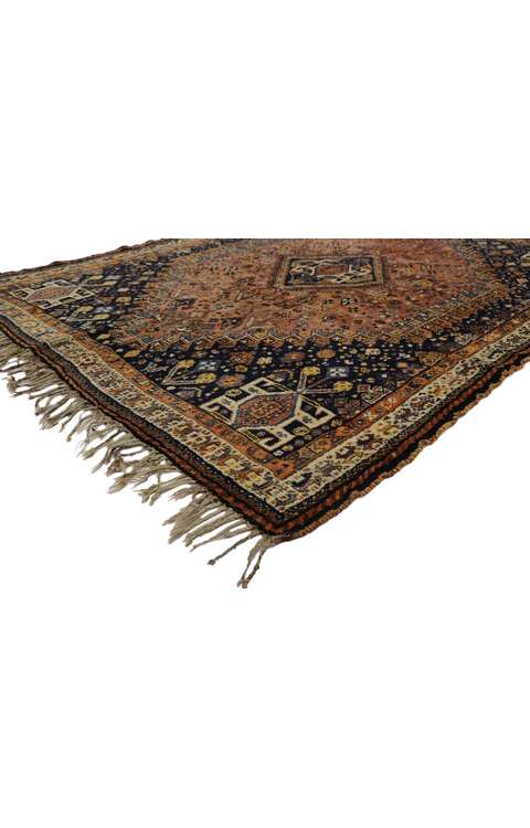 5 x 7 Antique Persian Shiraz Rug 21686