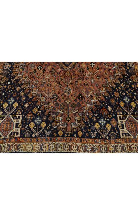 5 x 7 Antique Persian Shiraz Rug 21686