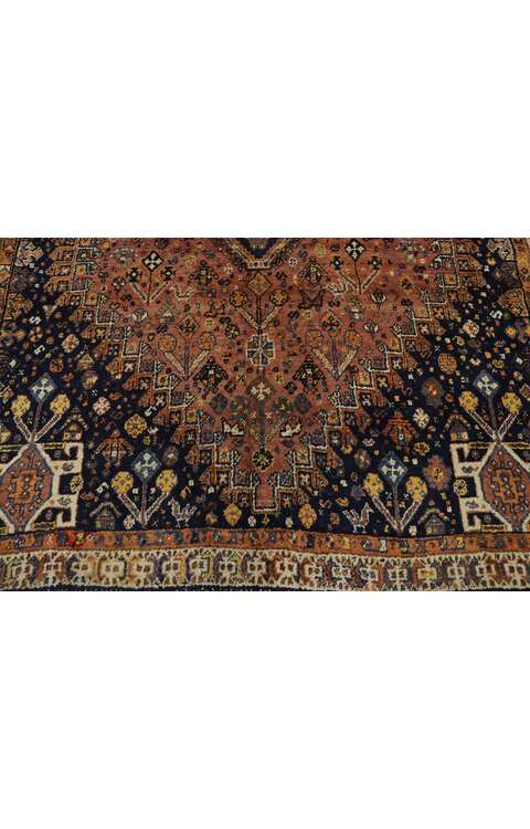 5 x 7 Antique Persian Shiraz Rug 21686
