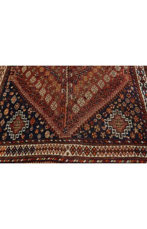 5 x 8 Antique Persian Shiraz Rug 21698