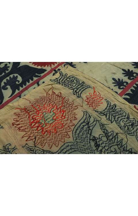 5 x 7 Antique Suzani Tapestry 78136