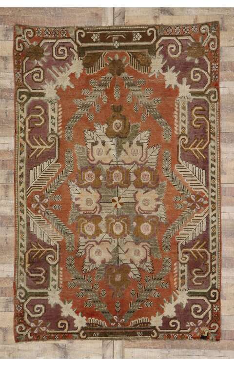 6 x 9 Antique Persian Khotan Rug 781496 x 9 Antique Persian Khotan Rug 78149
