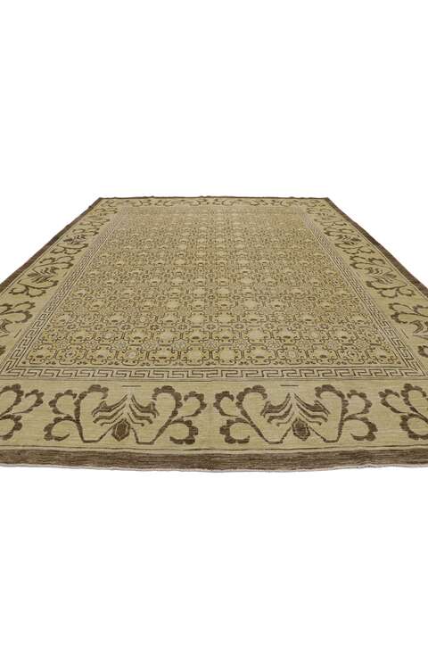 9 x 12 Vintage Pakistani Khotan Rug 78154