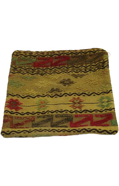 1 x 1 Vintage Turkish Wool Pillow Cover 53638