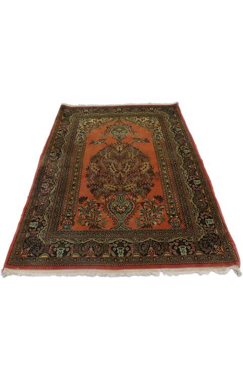 3 x 5 Antique Persian Bijar Rug 78145