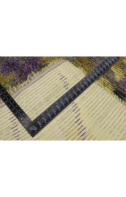 5 x 7 Vintage Swedish Rya Rug by Ingrid Jagarz 78142