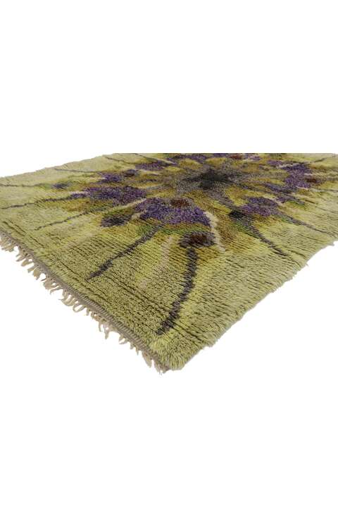 5 x 7 Vintage Swedish Rya Rug by Ingrid Jagarz 78142