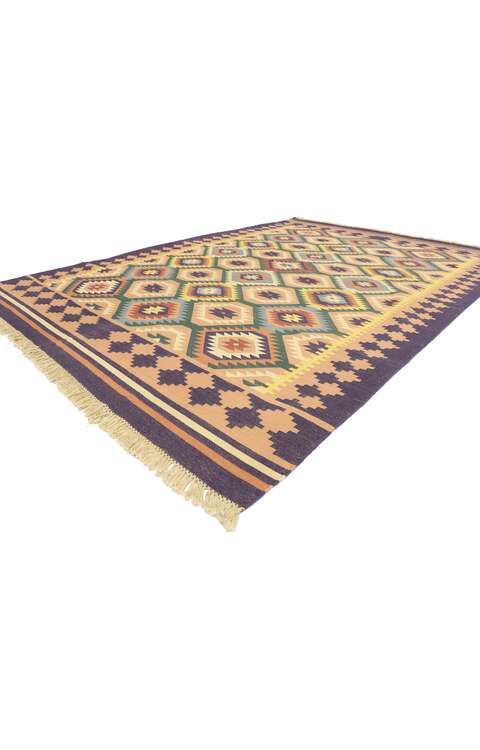 6 x 9 Vintage Afghani Kilim Rug 77957