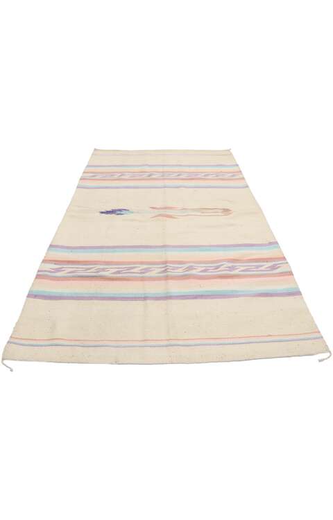 4 x 7 Vintage Navajo Kilim Rug 77999