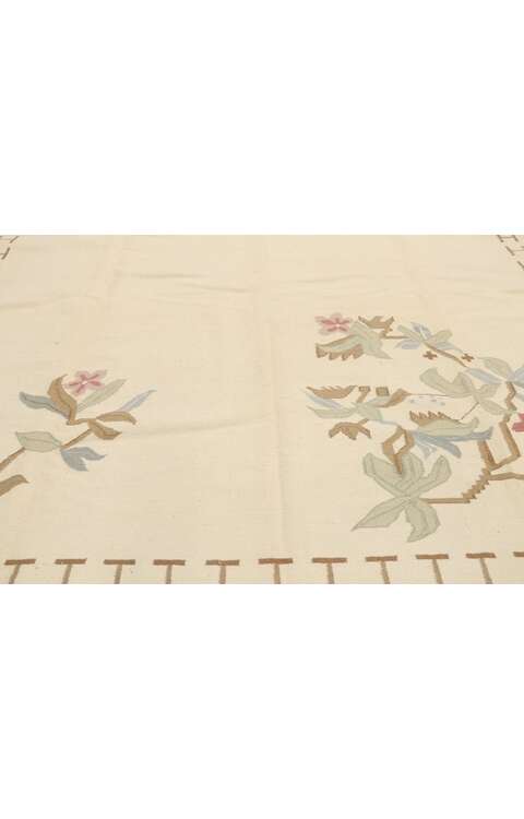 9 x 12 Vintage Romanian Kilim Rug 78000