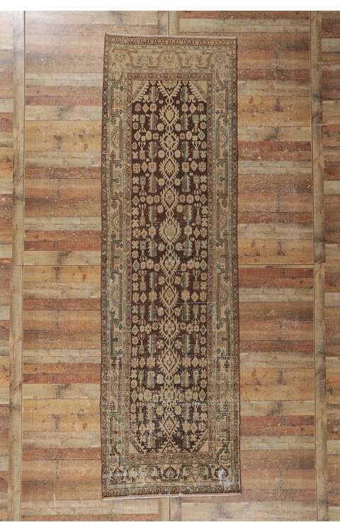 4 x 13 Antique Persian Malayer Runner 60987