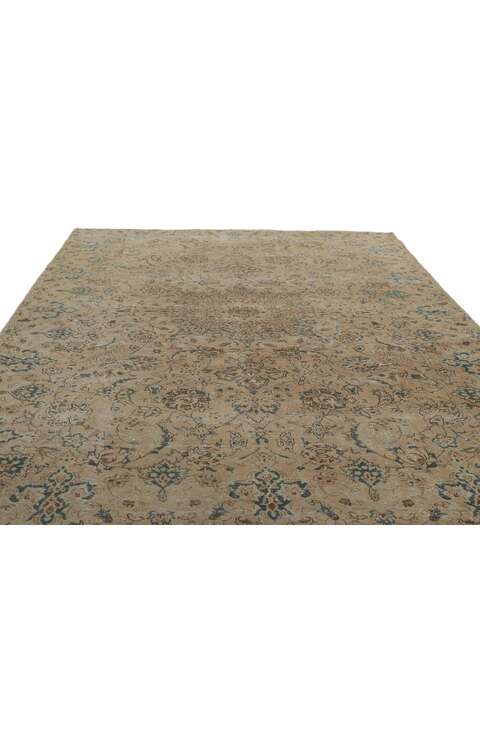 7 x 10 Vintage Persian Isfahan Rug 60994