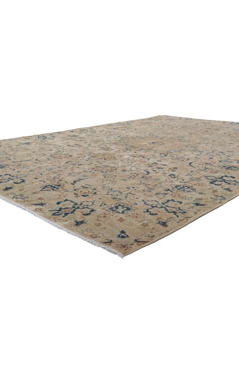 7 x 10 Vintage Persian Isfahan Rug 60996