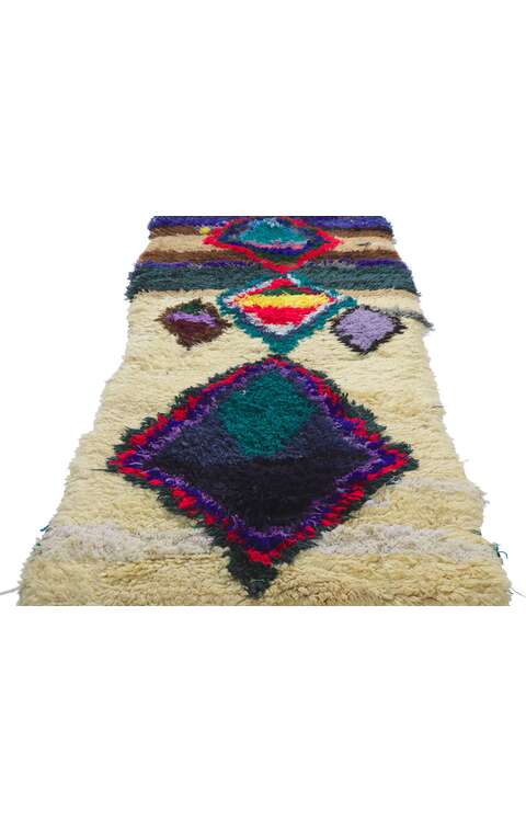 3 x 6 Vintage Berber Moroccan Azilal Rug 21638