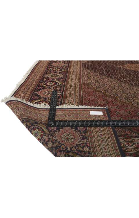 10 x 13 Vintage Persian Tabriz Rug 61005