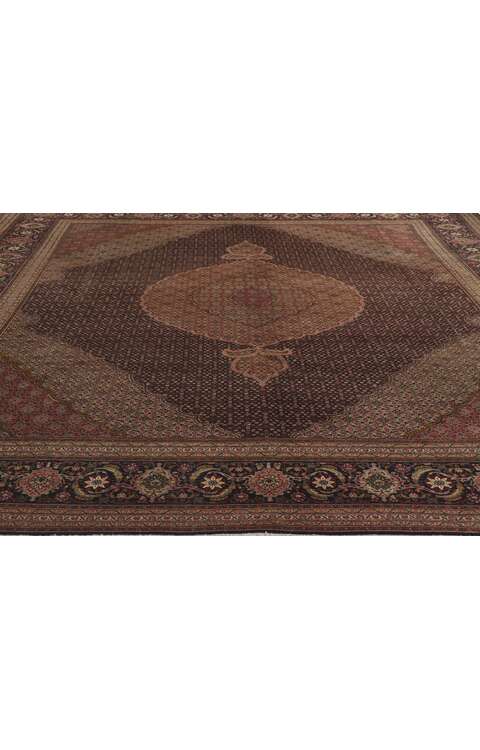 10 x 13 Vintage Persian Tabriz Rug 61005