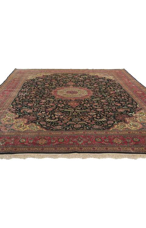 9 x 12 Vintage Chinese Tabriz Rug 78169