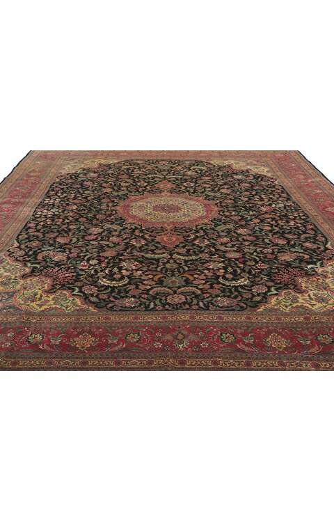 9 x 12 Vintage Chinese Tabriz Rug 78169
