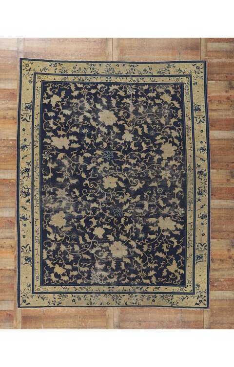 9 x 11 Antique Chinese Peking Rug 78174