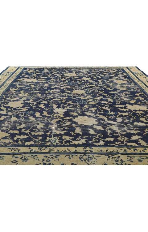 9 x 11 Antique Chinese Peking Rug 78174