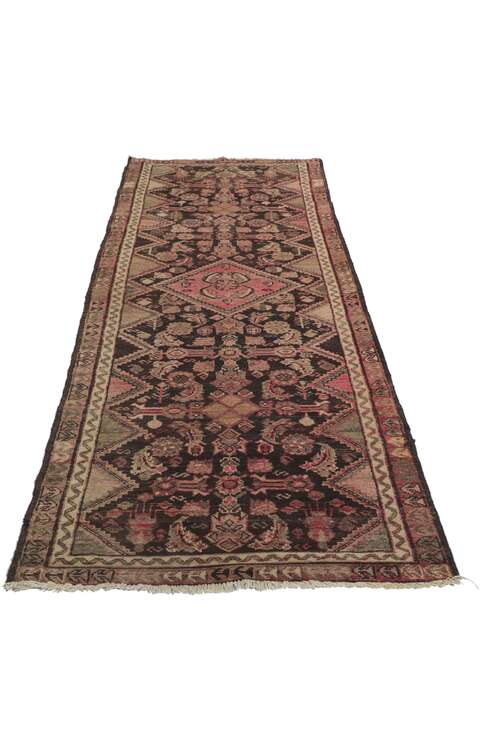 3 x 9 Antique Persian Malayer Rug 78176