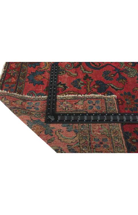 3 x 5 Antique Persian Lilihan Rug 78178
