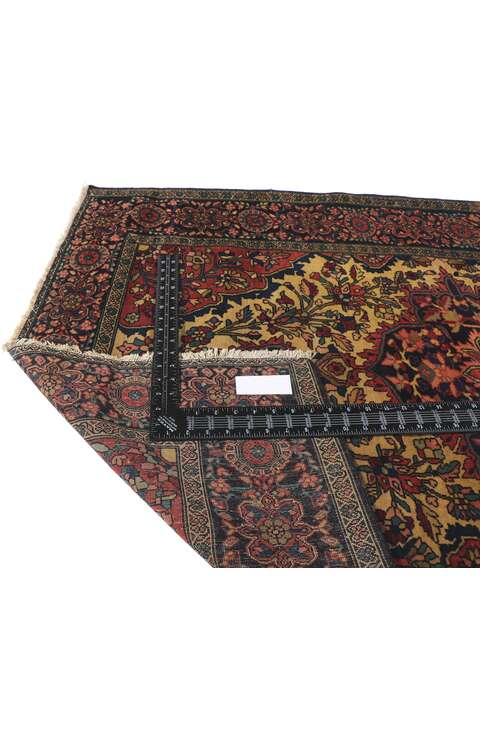 3 x 5 Antique Persian Sarouk Farahan Rug 78194