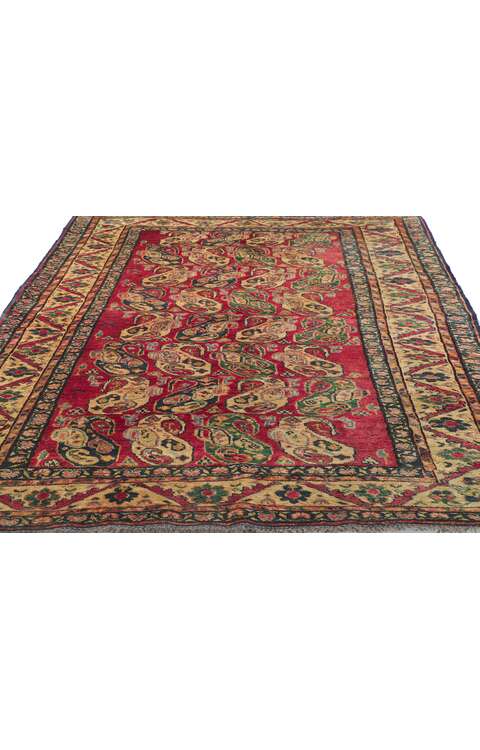 4 x 6 Vintage Afghani Rug 78228