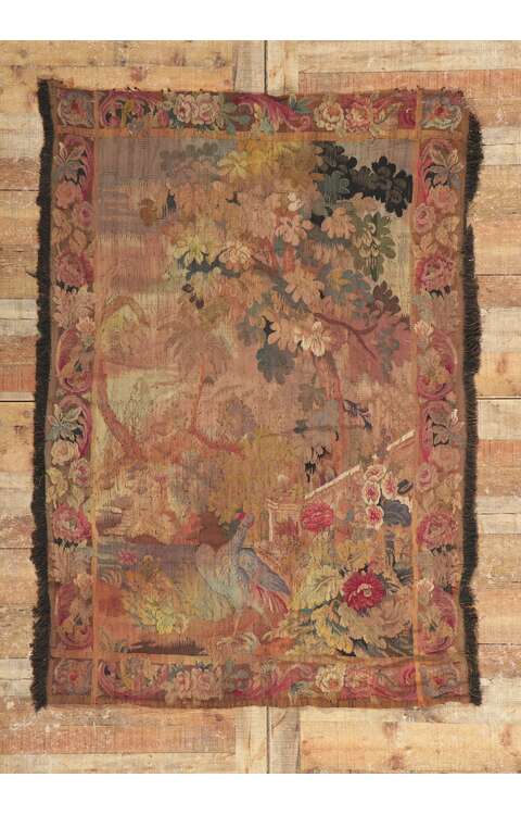 4 x 6 Antique French Tapestry 78233
