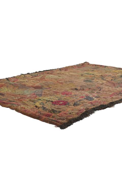 4 x 6 Antique French Aubusson Tapestry 78236