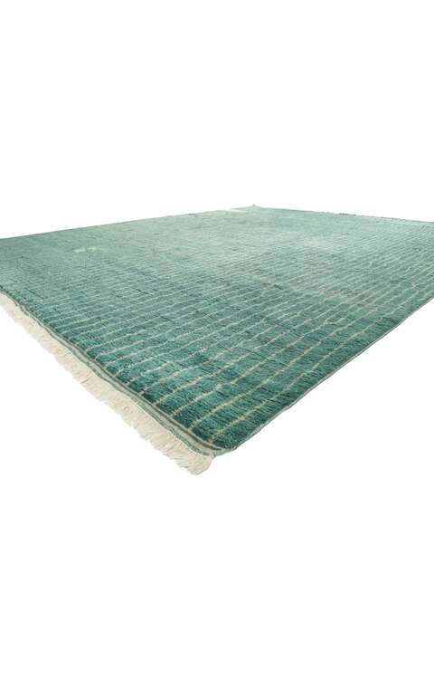 12 x 15 Teal Moroccan Area Rug 30771