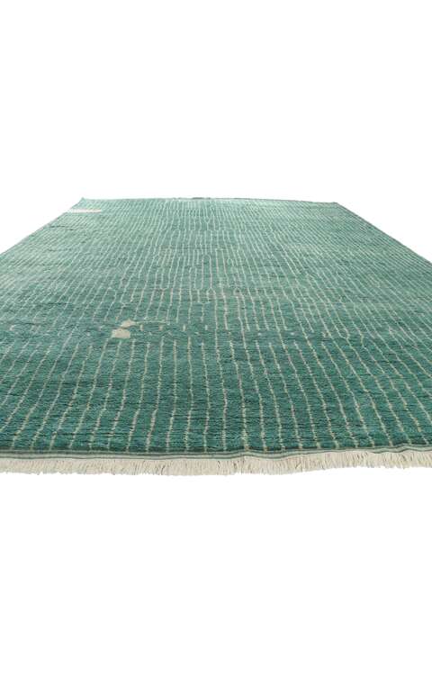 12 x 15 Teal Moroccan Area Rug 30771