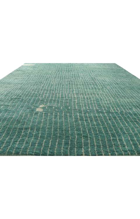 12 x 15 Teal Moroccan Area Rug 30771