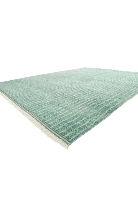 9 x 12 Teal Moroccan Area Rug 30775