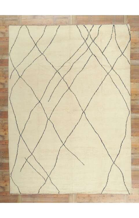 10 x 13 Contemporary Moroccan Rug 80698