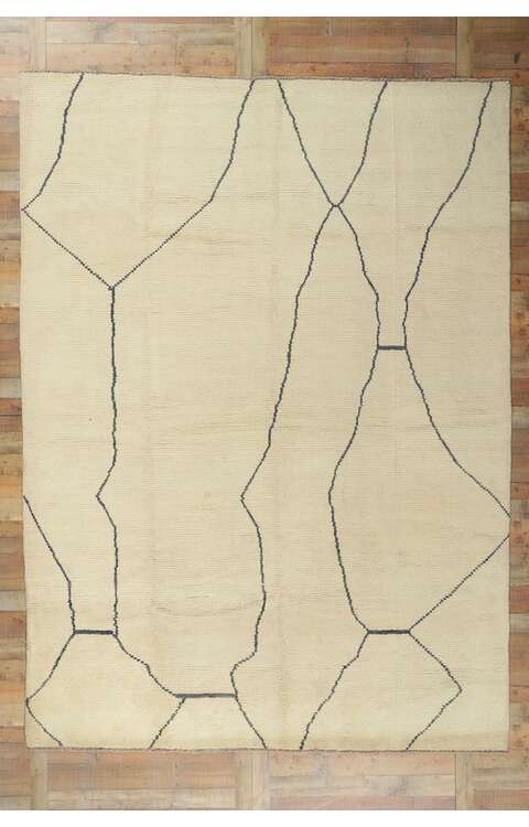 10 x 13 New Contemporary Moroccan Style Rug 80702