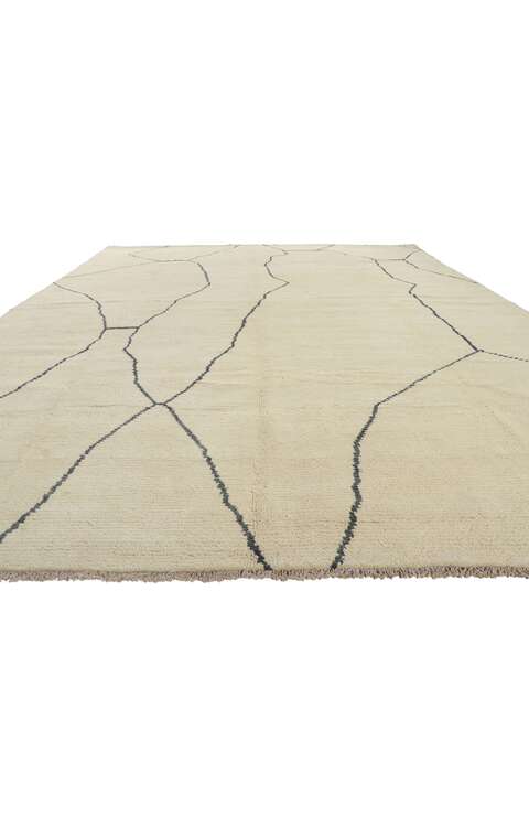 10 x 13 New Contemporary Moroccan Style Rug 80702