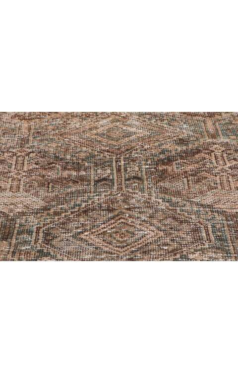 3 x 9 Distressed Antique Persian Malayer Rug 60960