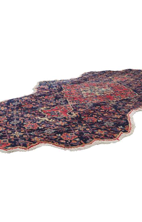 5 x 9 Vintage Persian Tabriz Rug 61082
