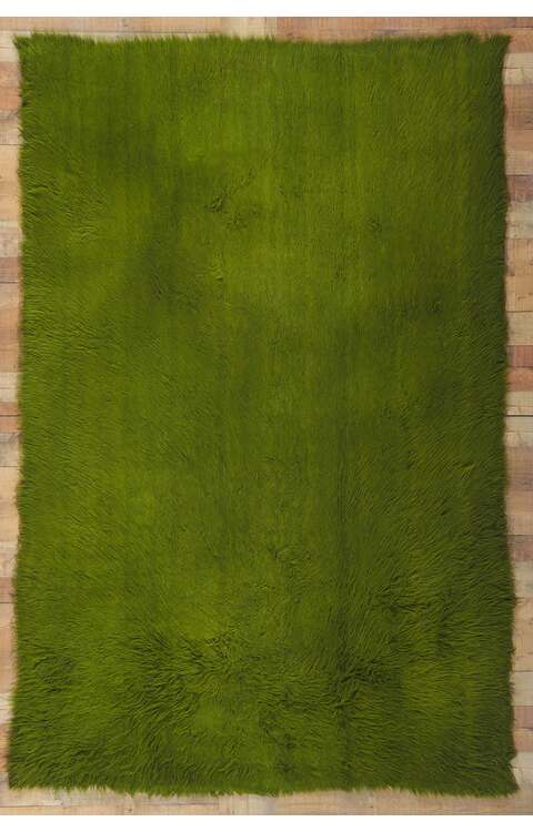 6 x 9 Vintage Greek Flokati Rug 78060
