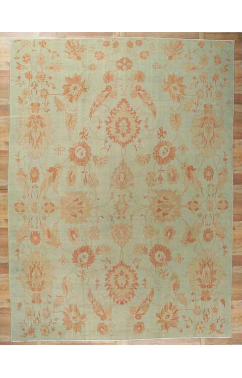 11 x 15 Contemporary Turkish Oushak Rug 51530