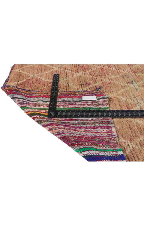 3 x 10 Vintage Berber Moroccan Boucherouite Rag Rug 21518