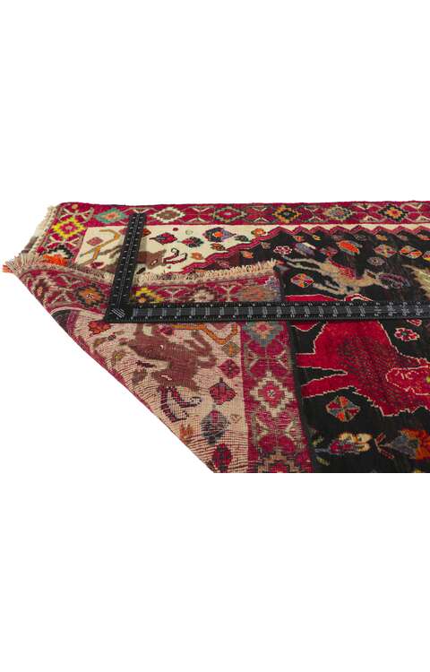 3 x 10 Vintage Persian Shiraz Runner 61092