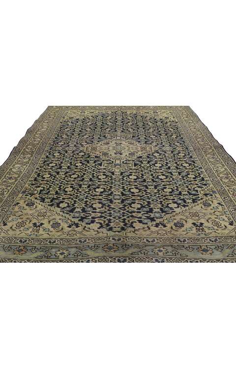 4 x 7 Antique Persian Tabriz Rug 61091