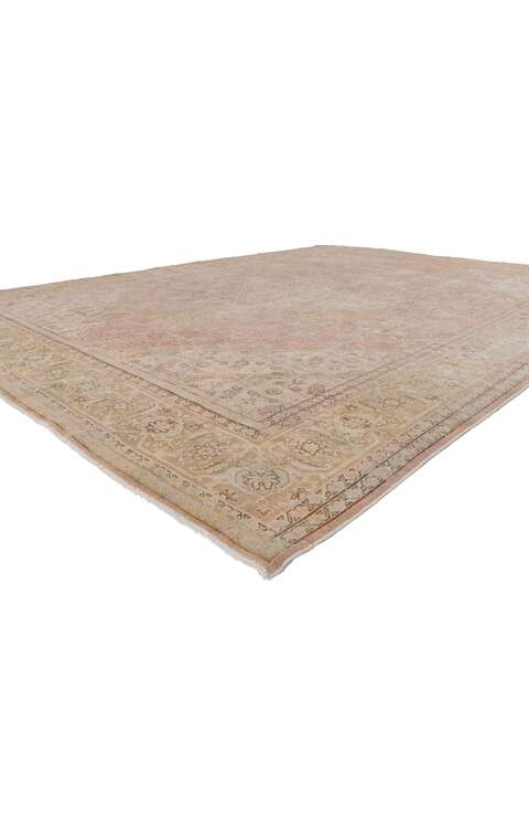 9 x 10 Antique Persian Tabriz Rug 61103